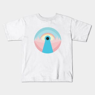 All-Seeing Mountain Eye Kids T-Shirt